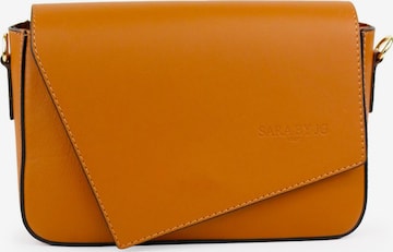 SARA BY JG Skuldertaske 'La Asimmetrica - Made in Italy' i brun: forside