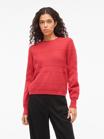 VILA Pullover 'VIMilos' i rød: forside