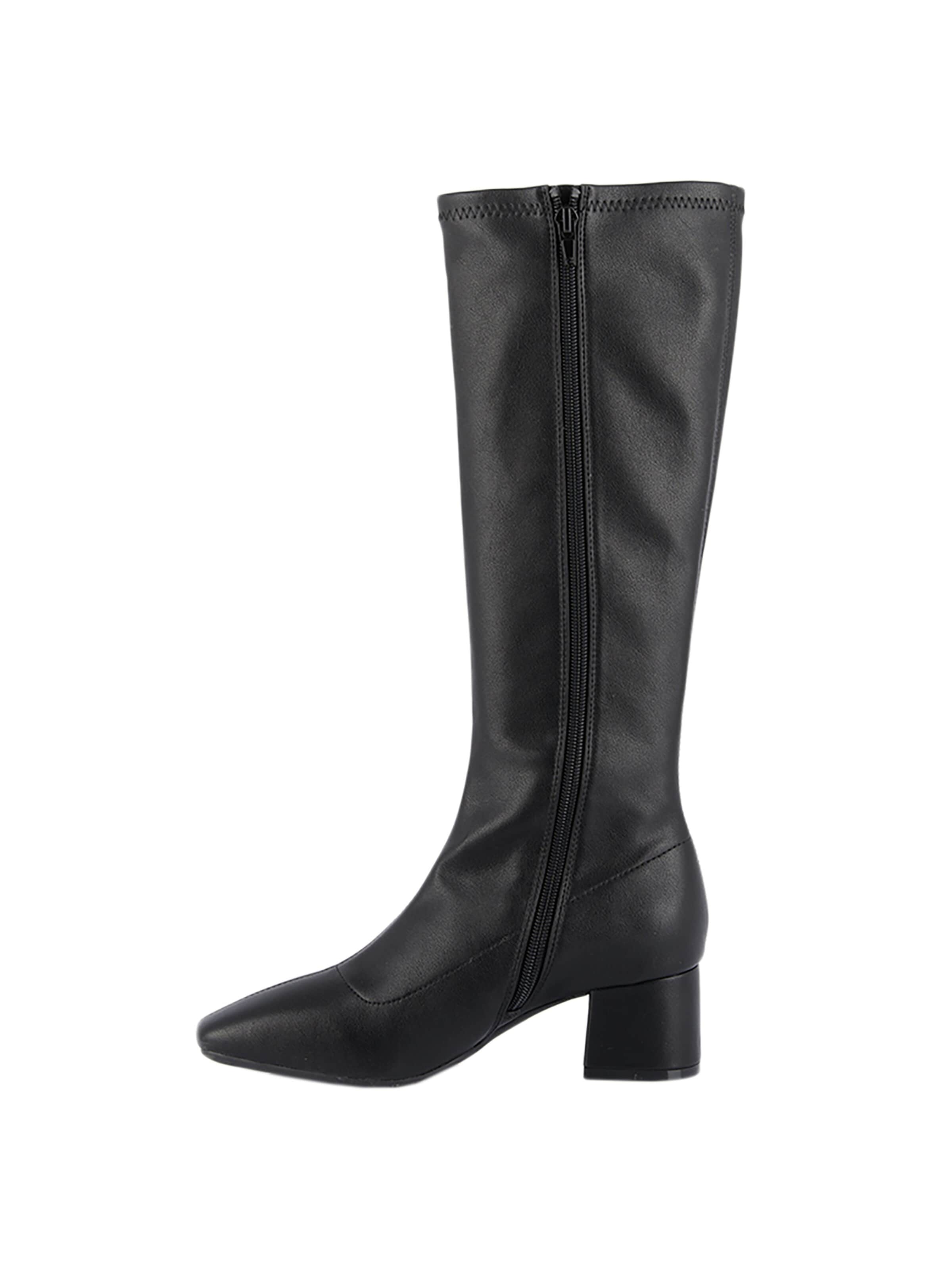 Les Tropéziennes - Botas de tobillo en negro: frente