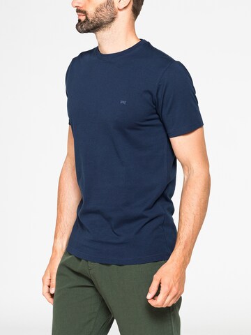 Carrera Jeans Shirt 'Basic' in Blue