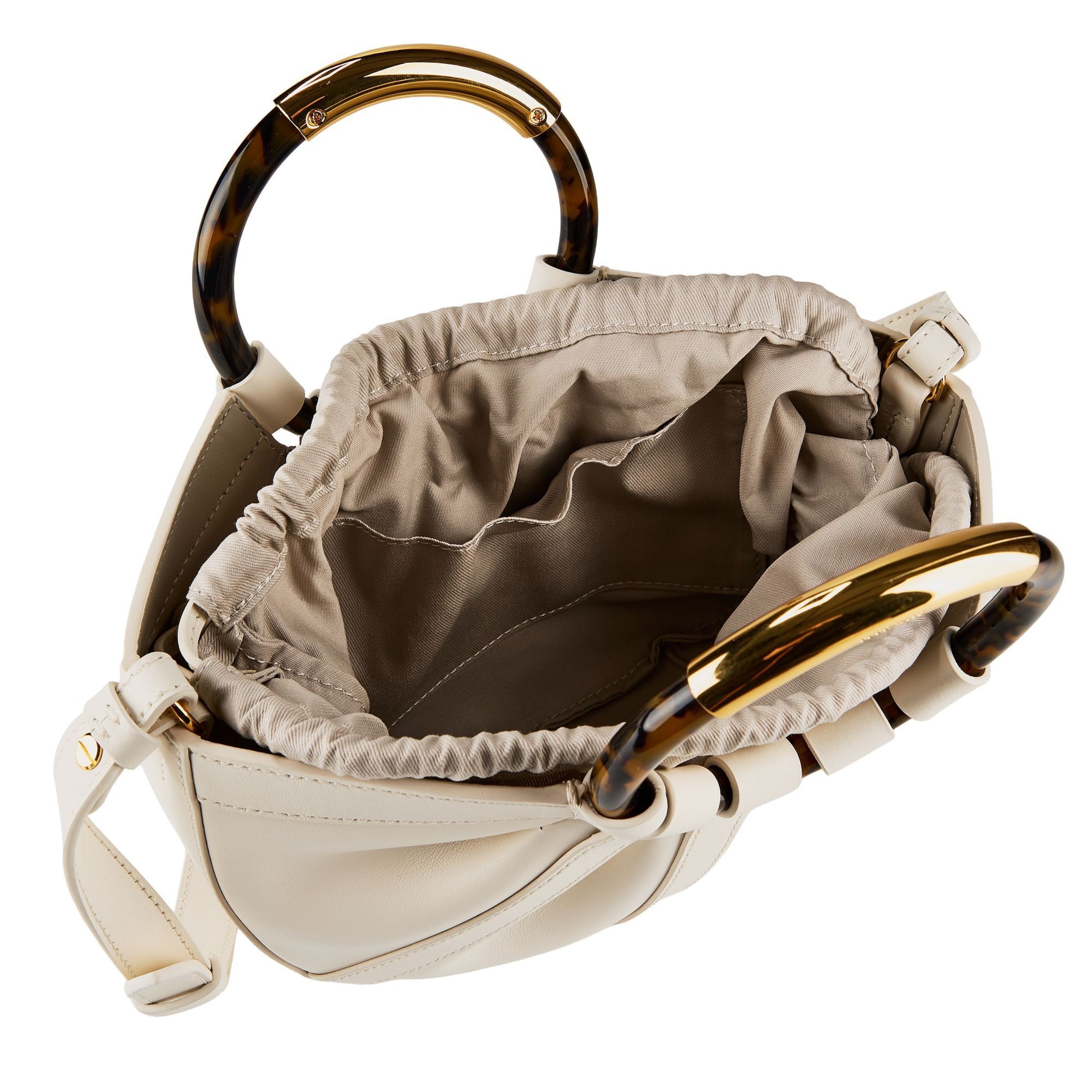 Sacs à main 'Shell' Coccinelle en blanc