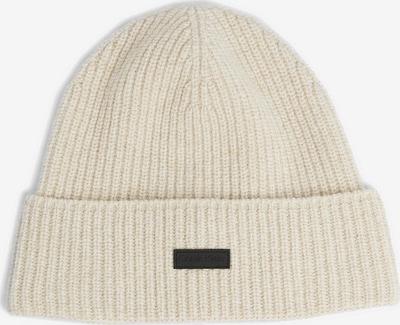 Calvin Klein Beanie in Light beige / Black, Item view