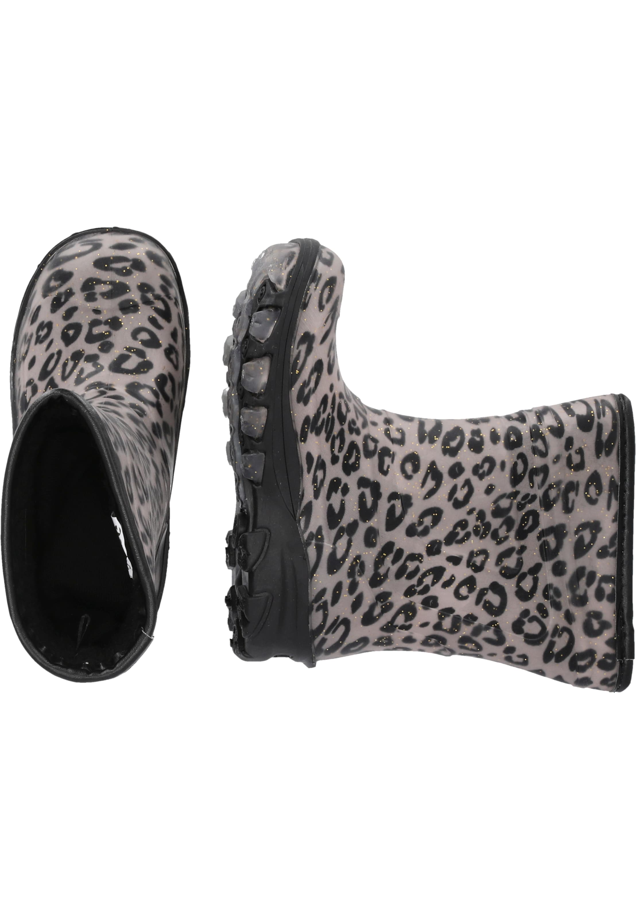 ZigZag Rubber boot 'Cenerki' in Black