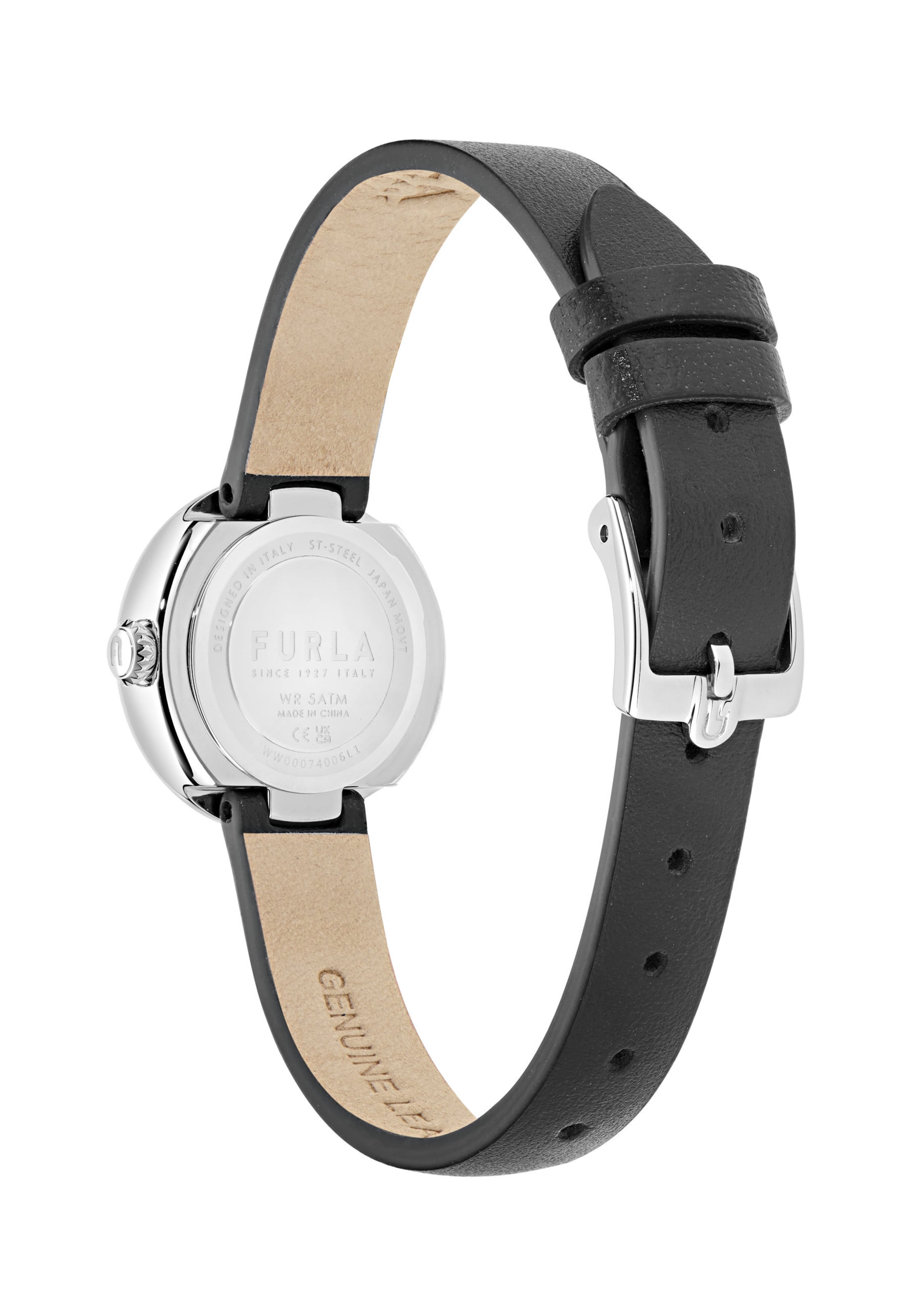 FURLA Analoog horloge 'MIASFERA ICONIC' in Zwart