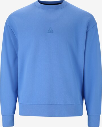 SOS Sweatshirt 'Bovec' in Blauw: voorkant