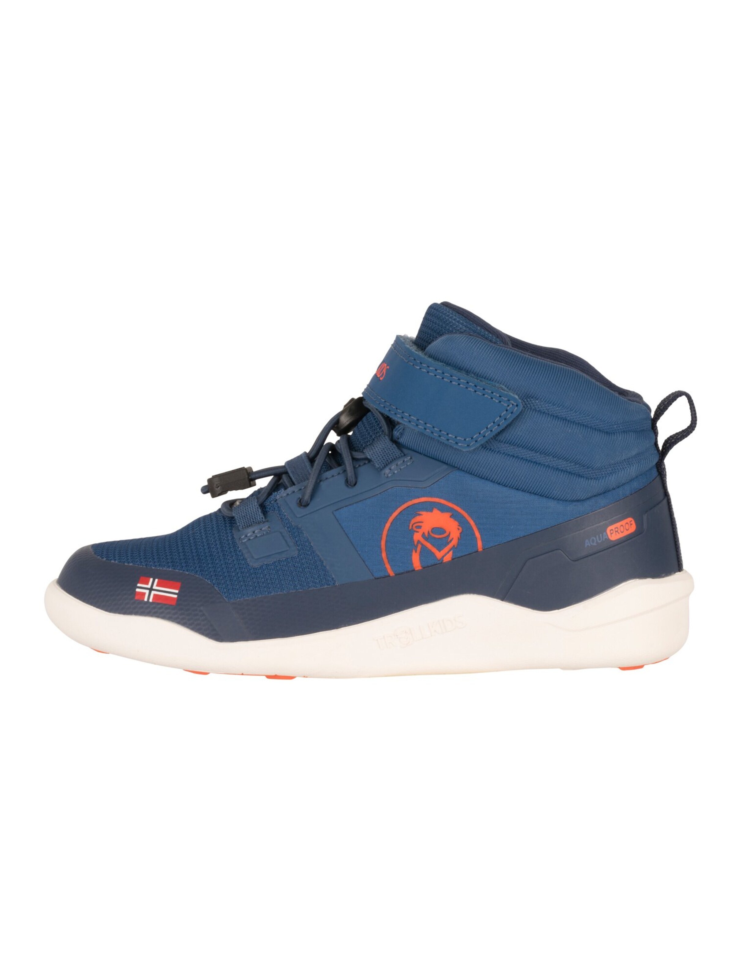 TROLLKIDS Snow Boots in Blue: front