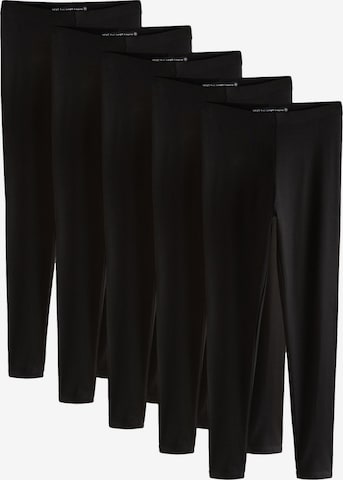 NextSkinny Tajice - crna boja: prednji dio