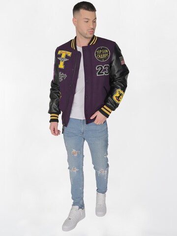 TOP GUN Between-Season Jacket in Purple