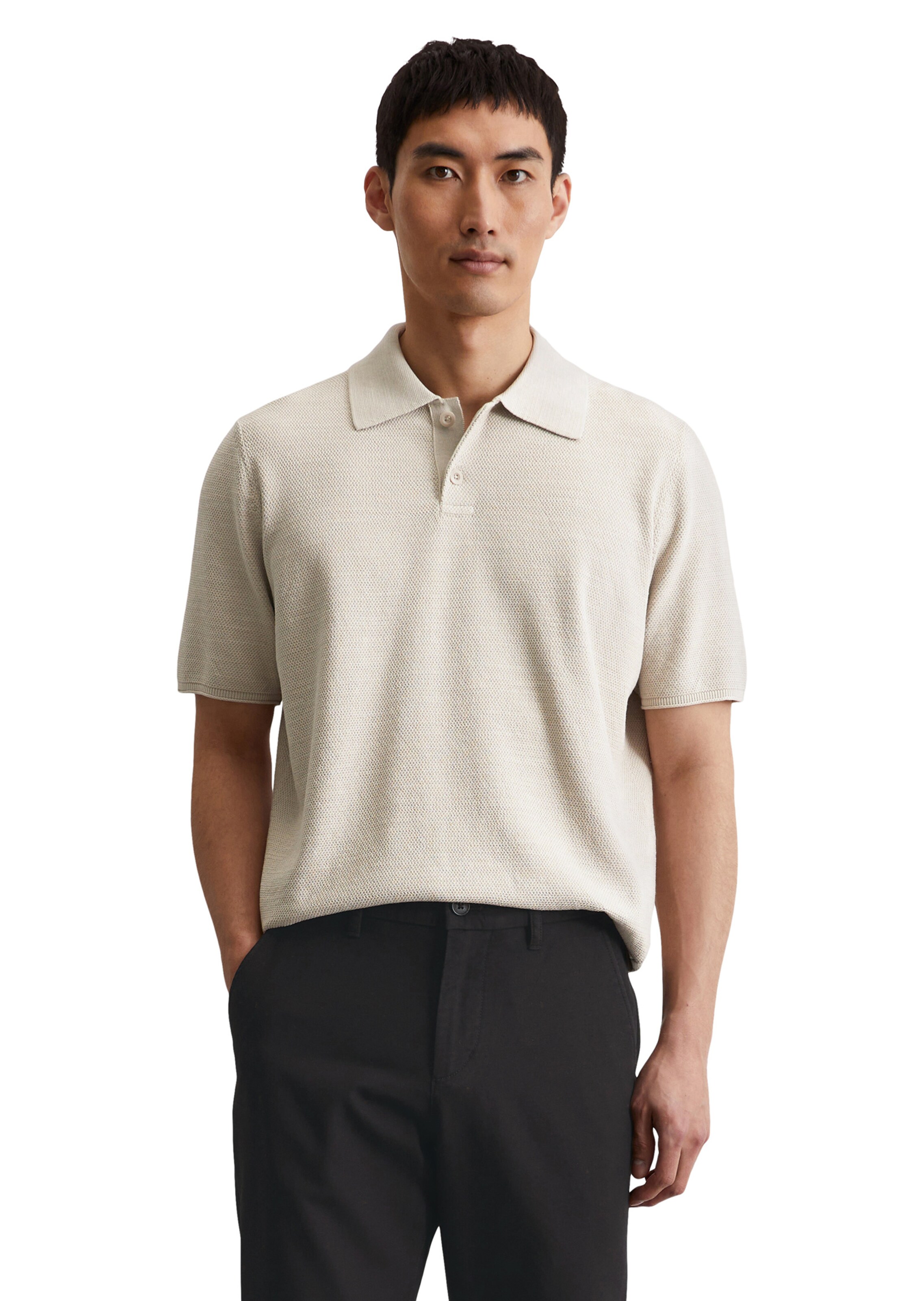 T-Shirt Marc O'Polo en gris : devant