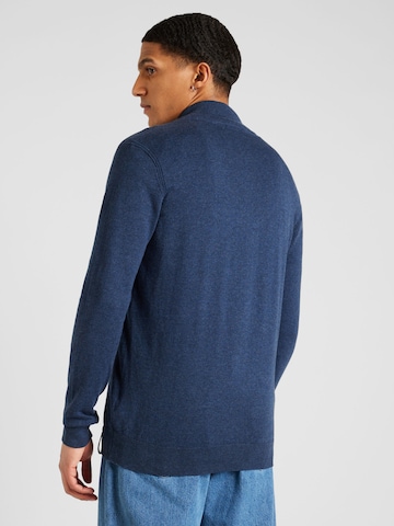 INDICODE JEANS Knit Cardigan 'Chancellor' in Blue