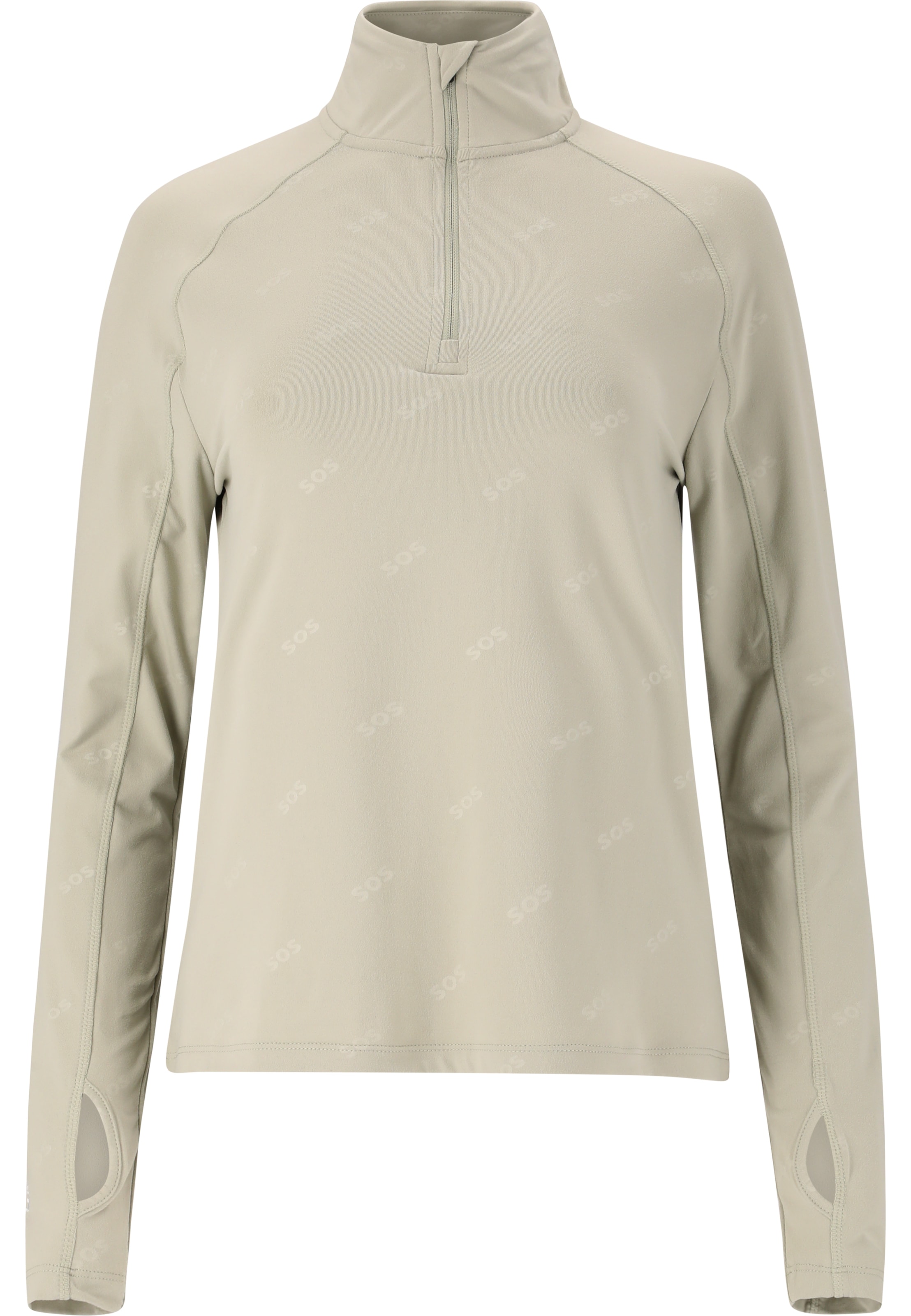 SOS Funktionsshirt in Beige: Vorderseite