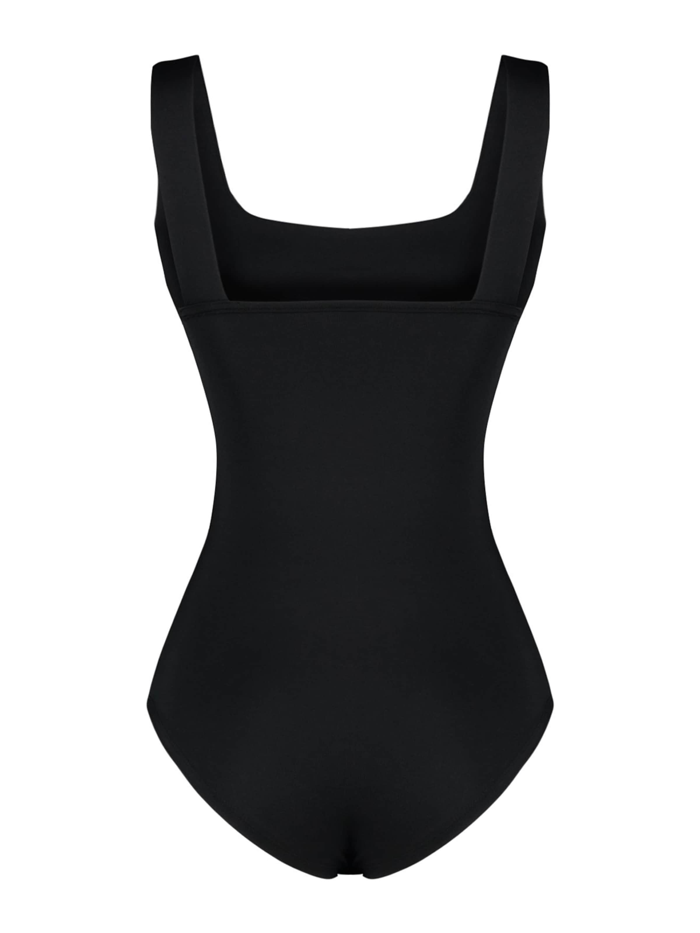 Trendyol Боди-футболка в Черный