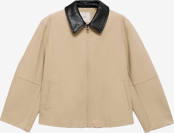 Veste mi-saison 'Sheila' MANGO en beige : devant