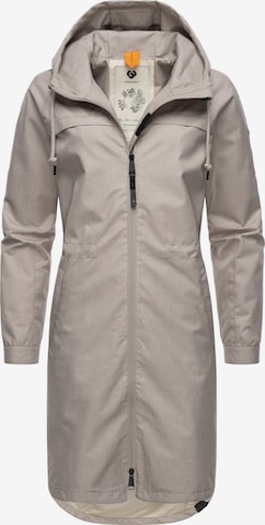 Manteau fonctionnel 'Belinka' Ragwear en beige : devant