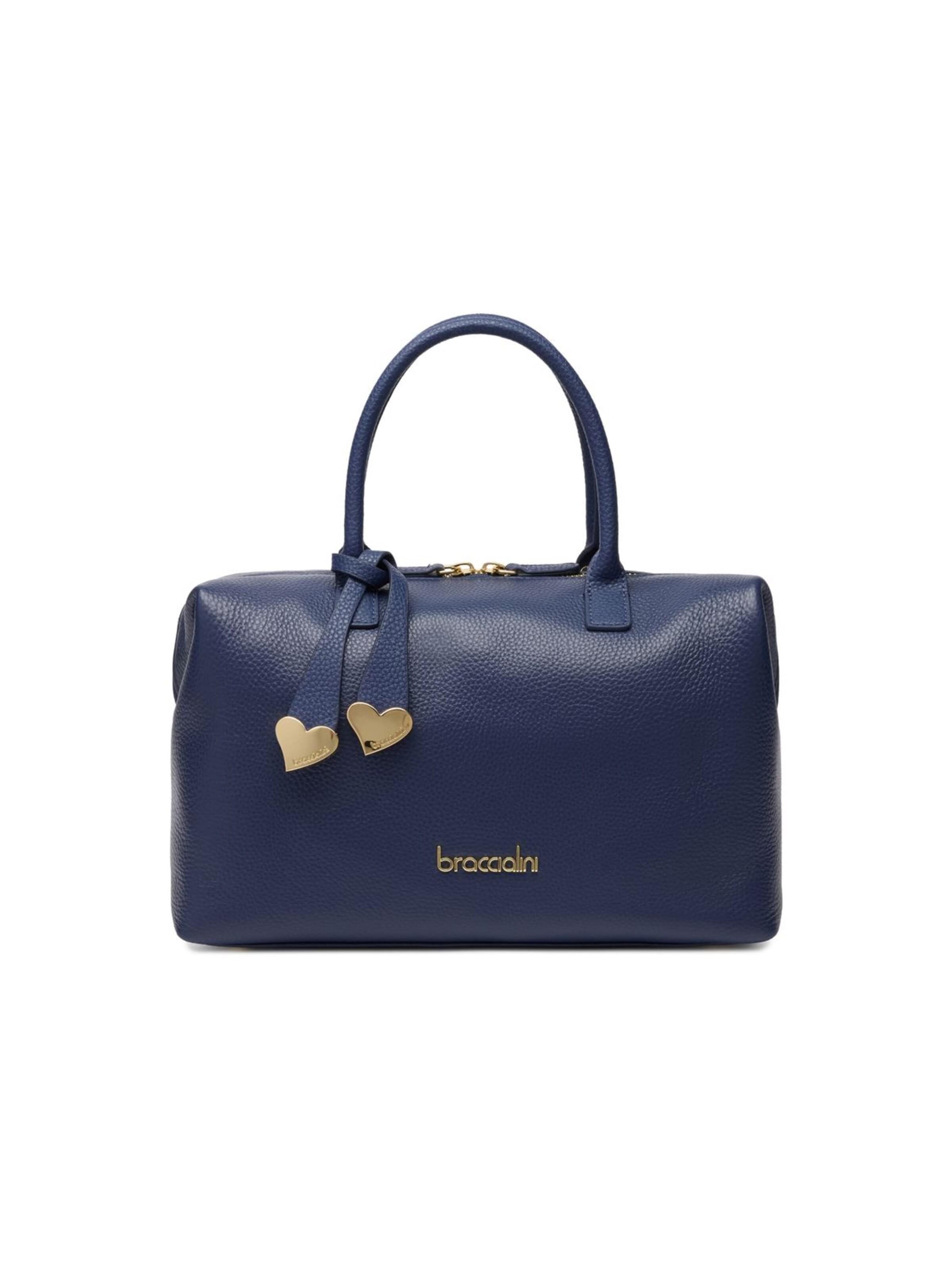 Borsa a mano 'Michelle' di Braccialini in blu: frontale