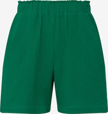 Wide Leg Pantalon Studio Untold en vert : devant