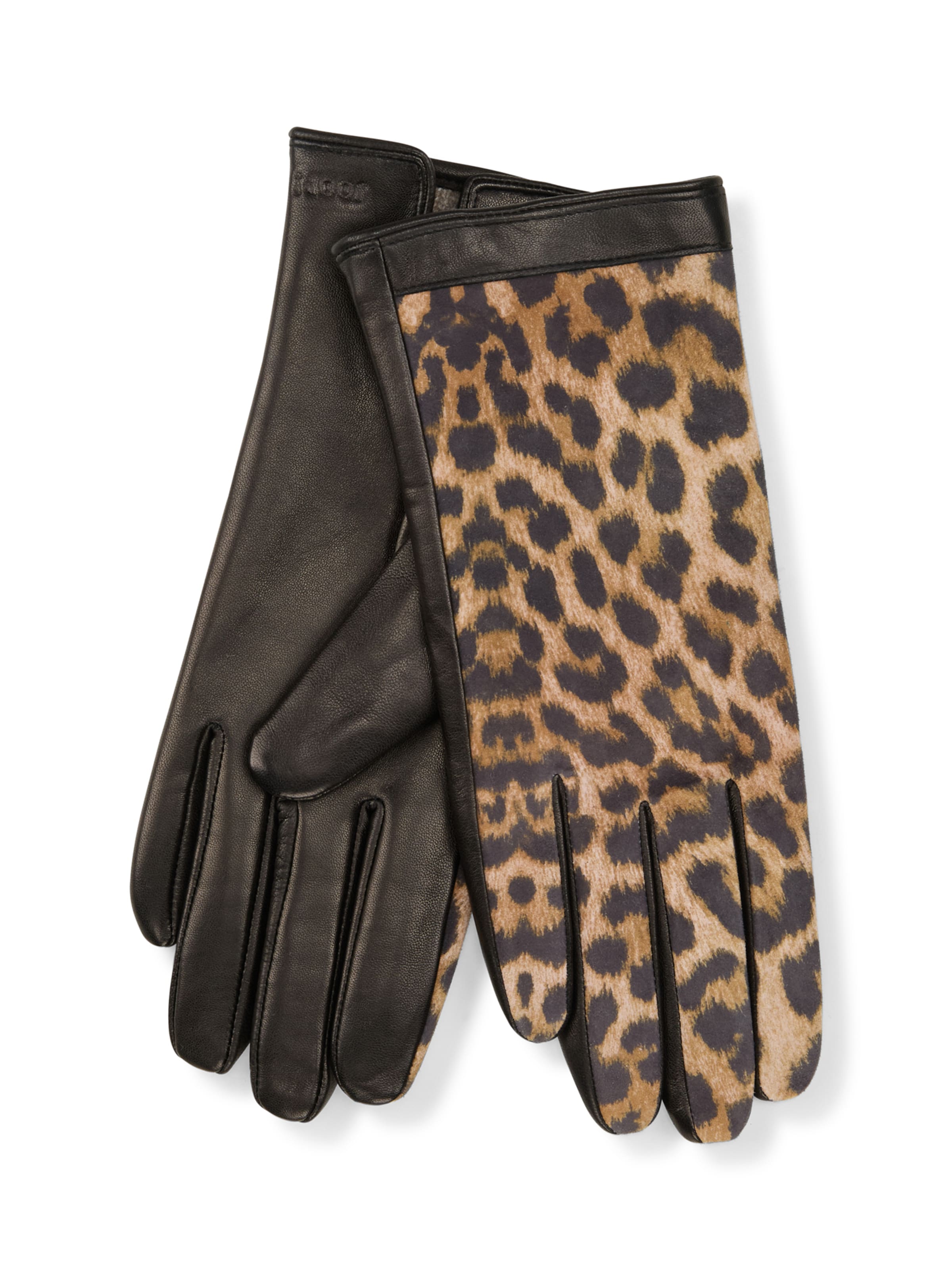 JOOP! Full finger gloves in Beige: front