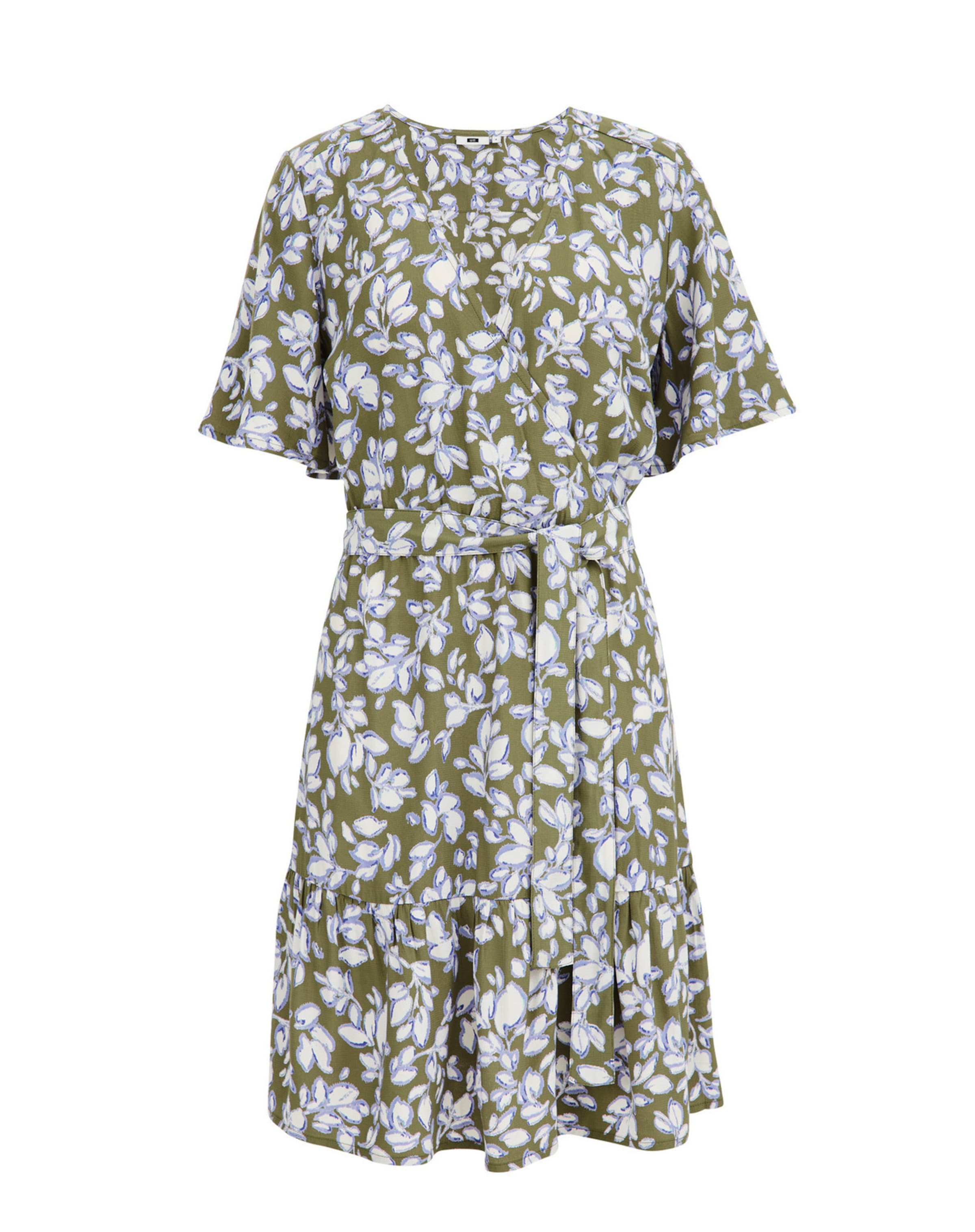 WE Fashion Kjole i grøn: forside