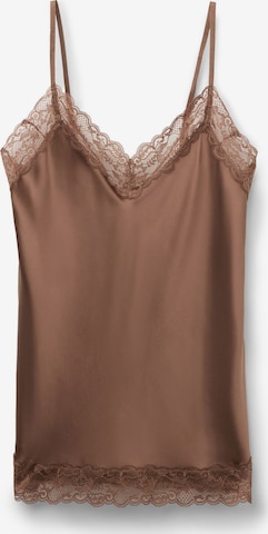 INTIMISSIMI Top in Braun: Vorderseite