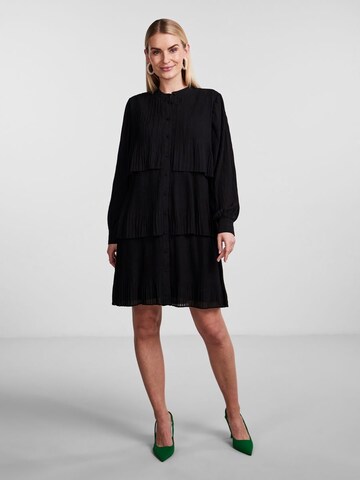 Y.A.S Shirt dress 'Kalaya' in Black