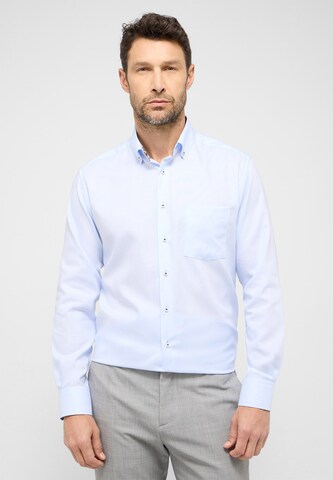 ETERNA Regular fit Button Up Shirt in Blue: front