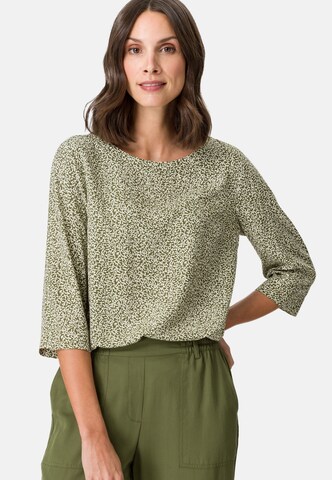 zero Blouse in Groen: voorkant