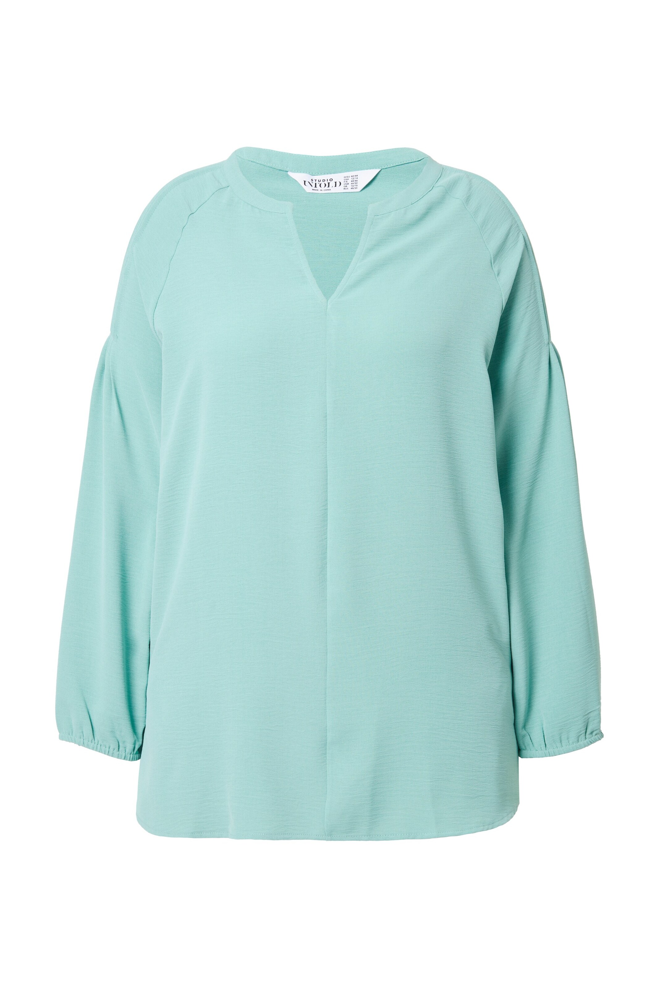 Studio Untold Tuniek in Groen: voorkant