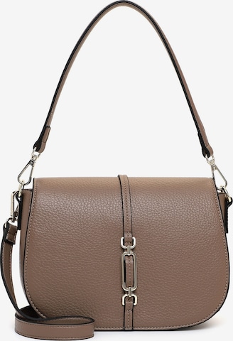 Emily & Noah Crossbody Bag 'E&N Lewe' in Grey: front