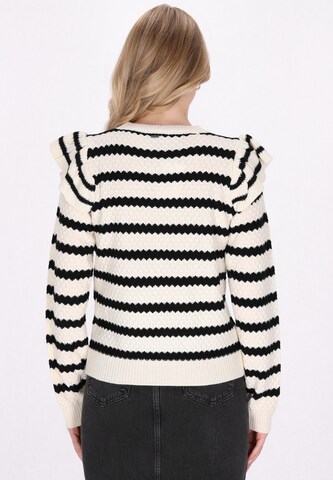 Pull-over DreiMaster Vintage en blanc