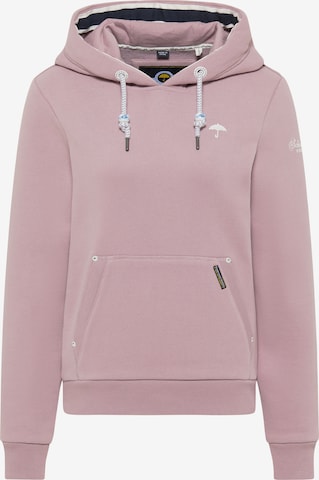 Schmuddelwedda Sweatshirt 'Yasanna' in Lila: predná strana