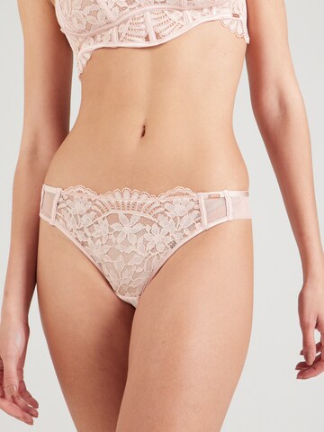 String 'Kea' di Hunkemöller in rosa: frontale