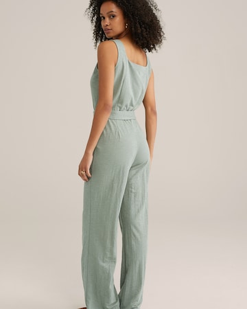 WE Fashion - Jumpsuit en verde