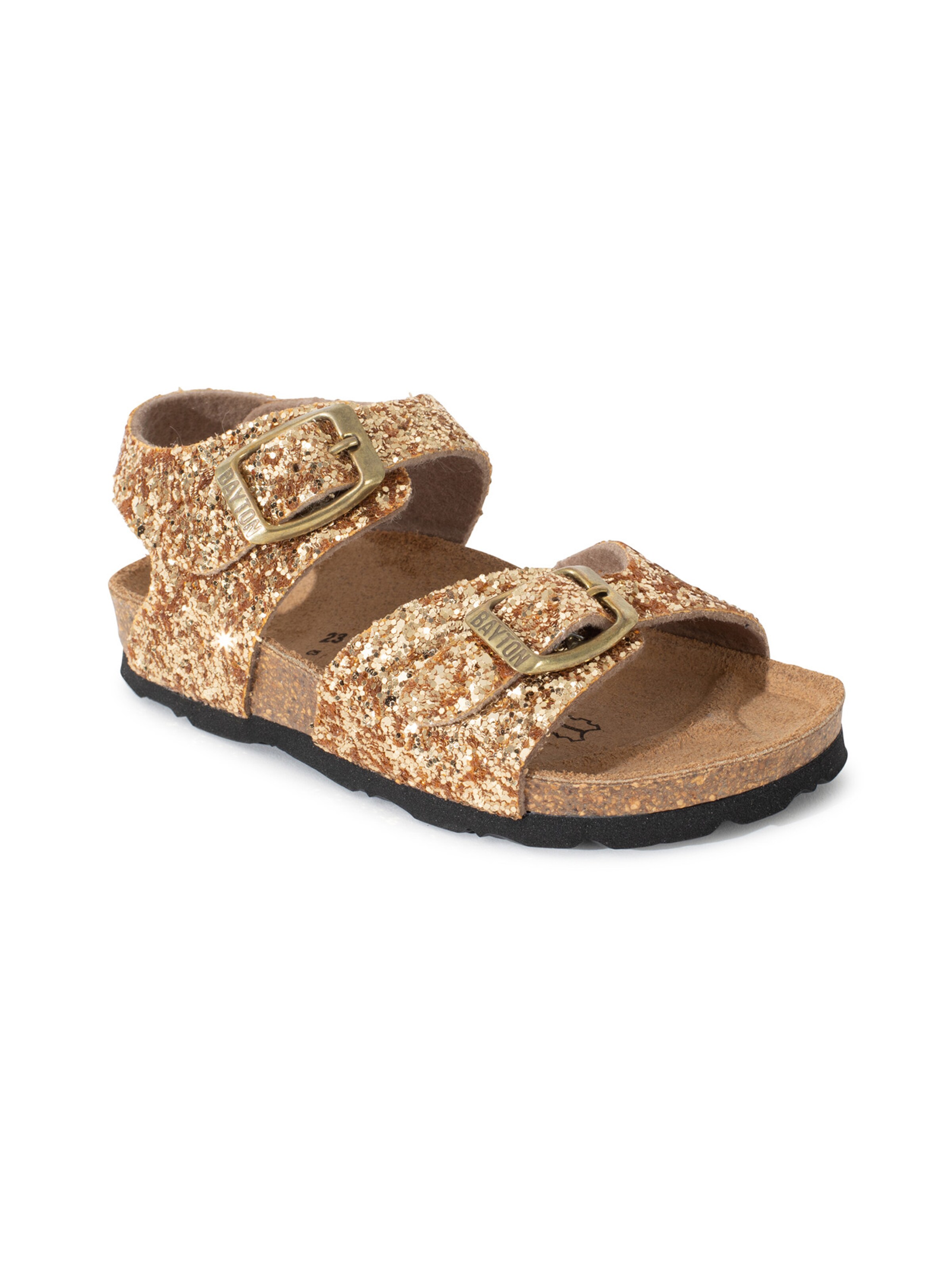 Bayton - Sandalias 'Pegase' en oro