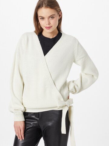 VERO MODA Cardigan 'ALVILDA' i beige: forside