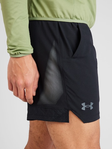 Regular Pantalon de sport 'Vanish' UNDER ARMOUR en noir