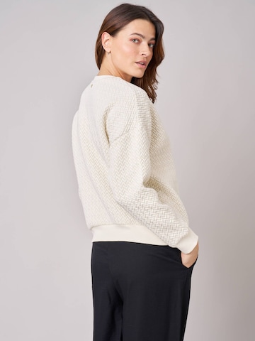 Sweat-shirt Deeluxe en blanc