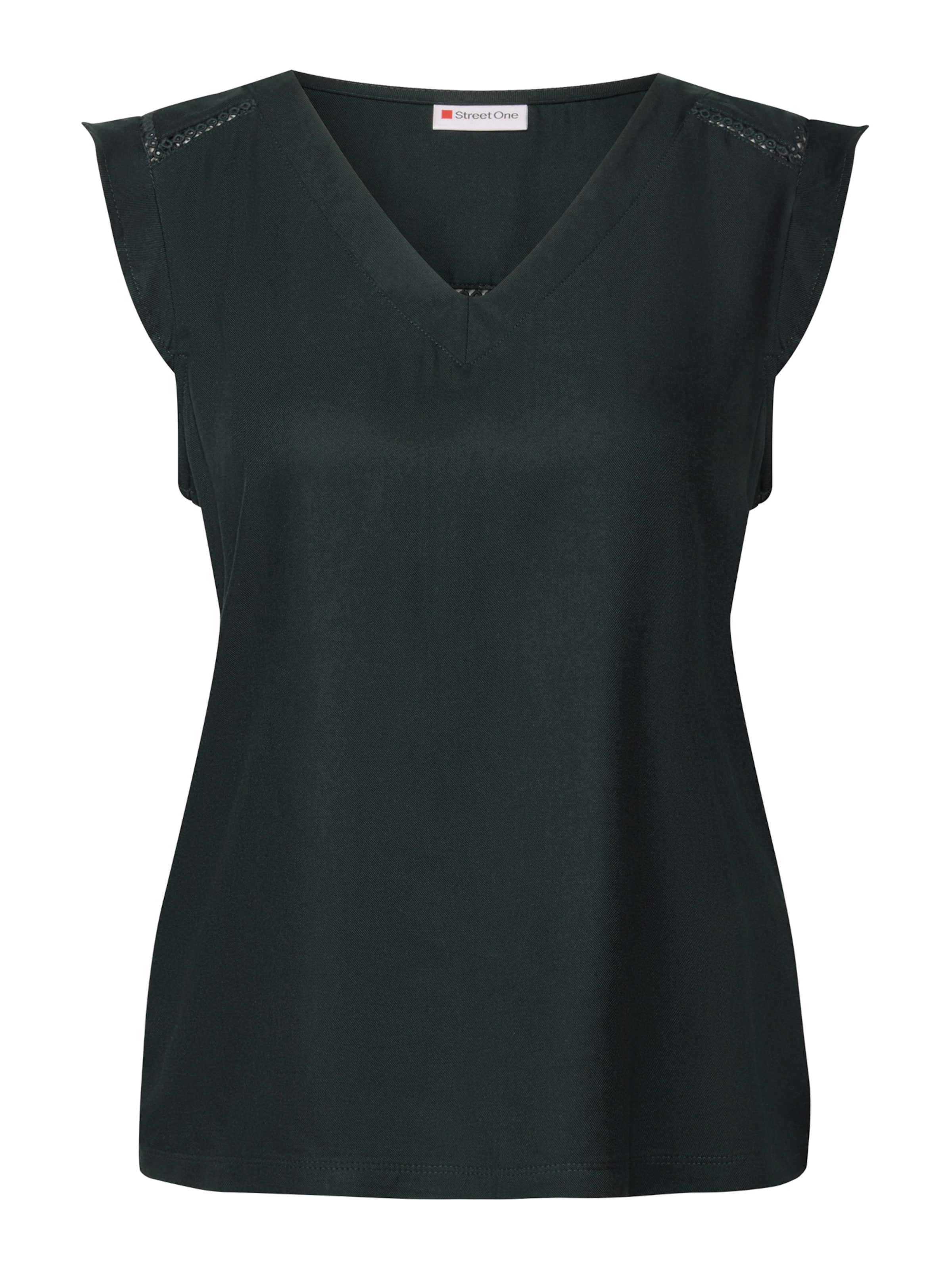 STREET ONE Shirt in Grün: Vorderseite