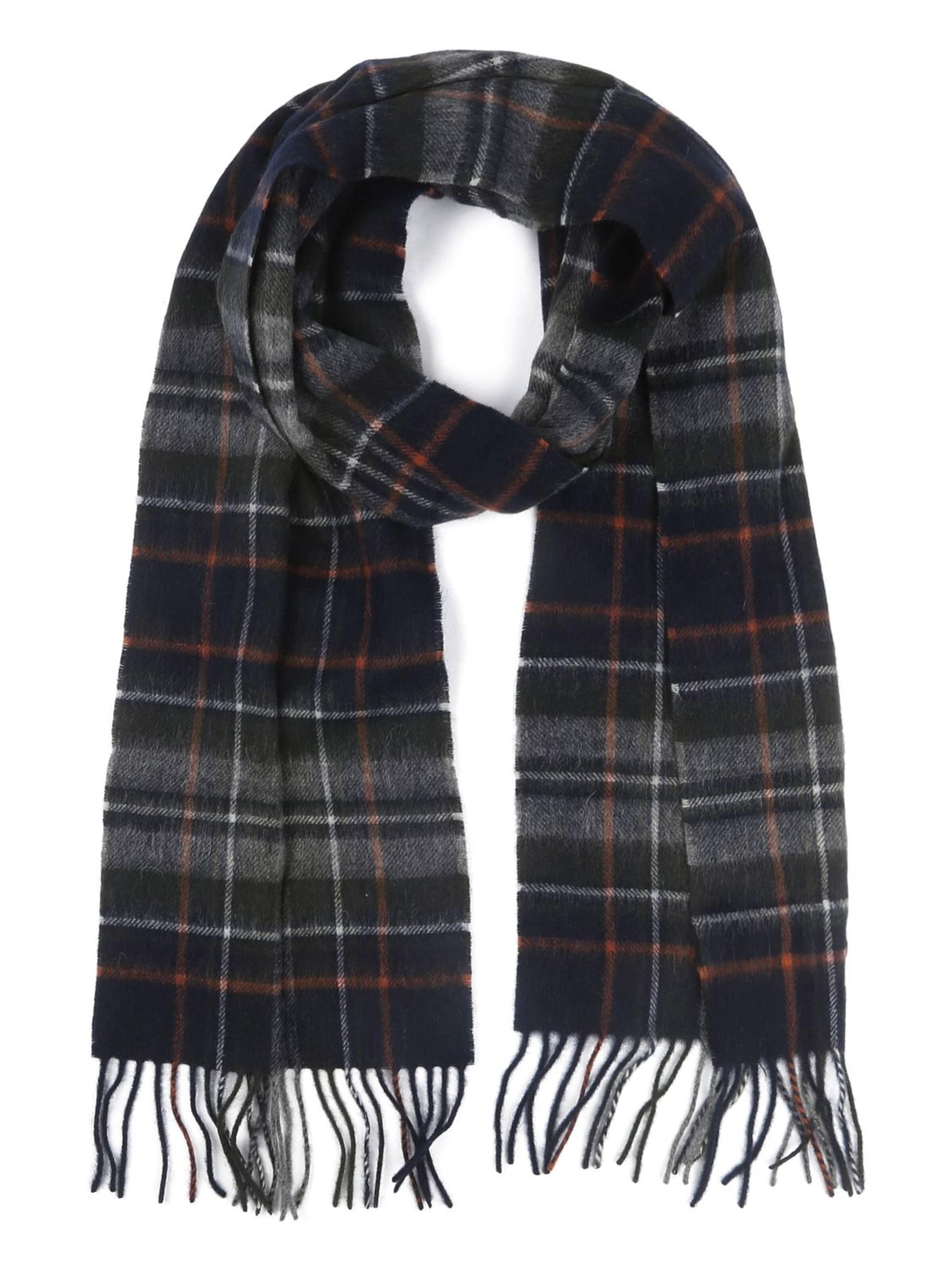 Barbour Schal 'Tartan'‌‌‌‌‌ in Grau: Vorderseite