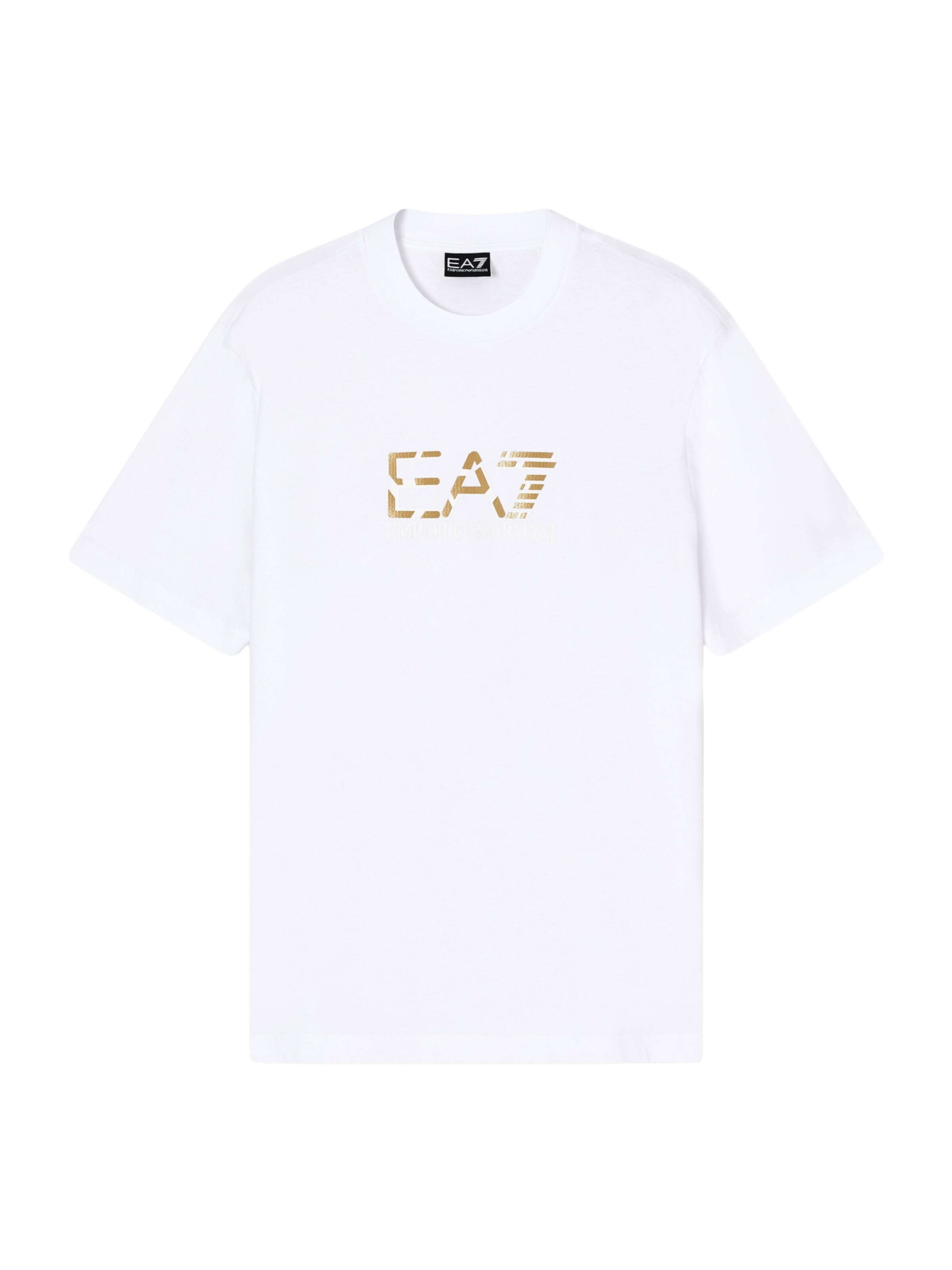 Maglietta '7M001562UC001' di EA7 Emporio Armani in bianco: frontale