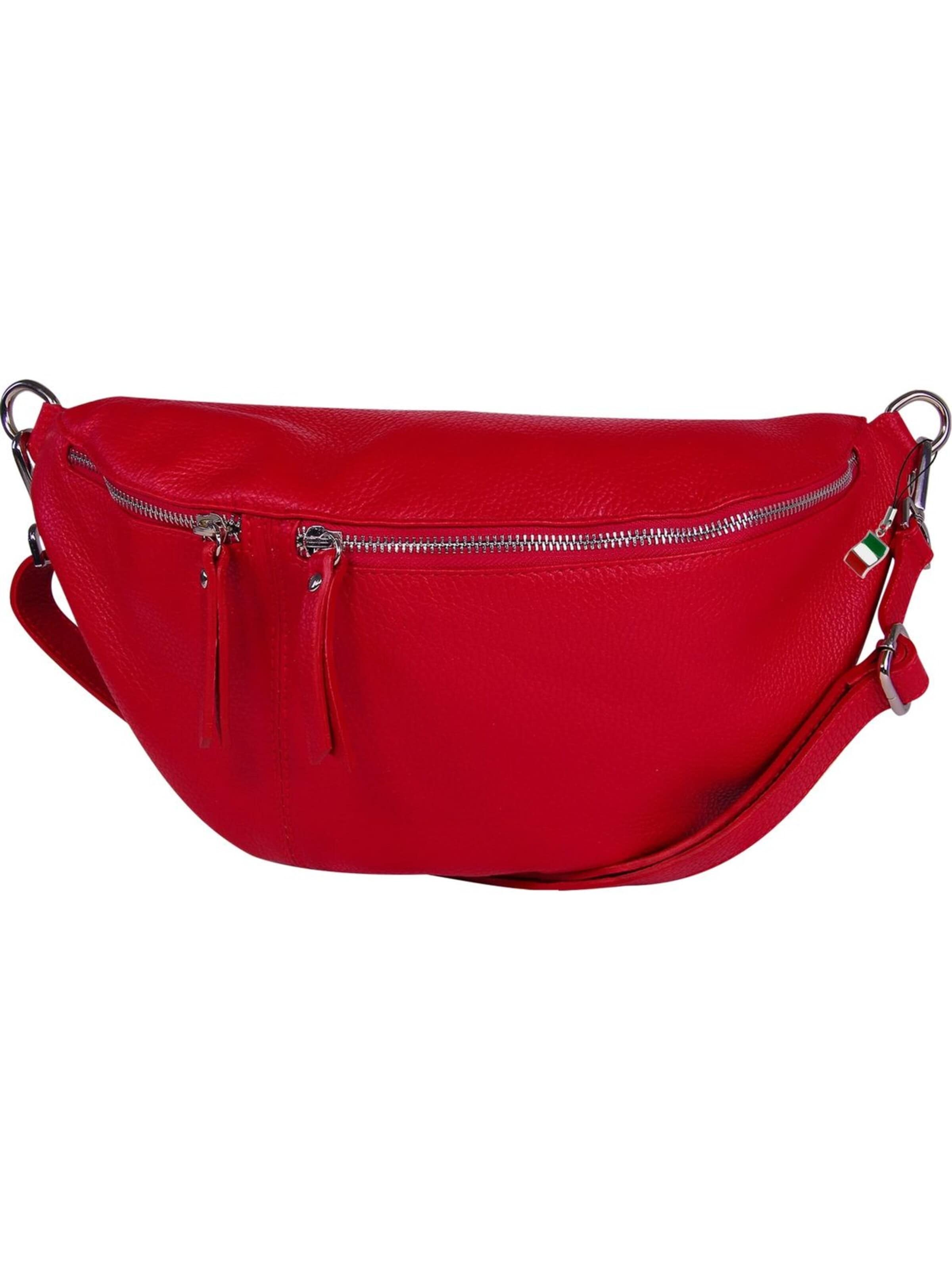 Florence Fanny Pack in Red: front