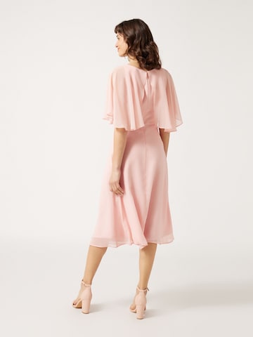 Robe de cocktail 'Papila' NAF NAF en rose