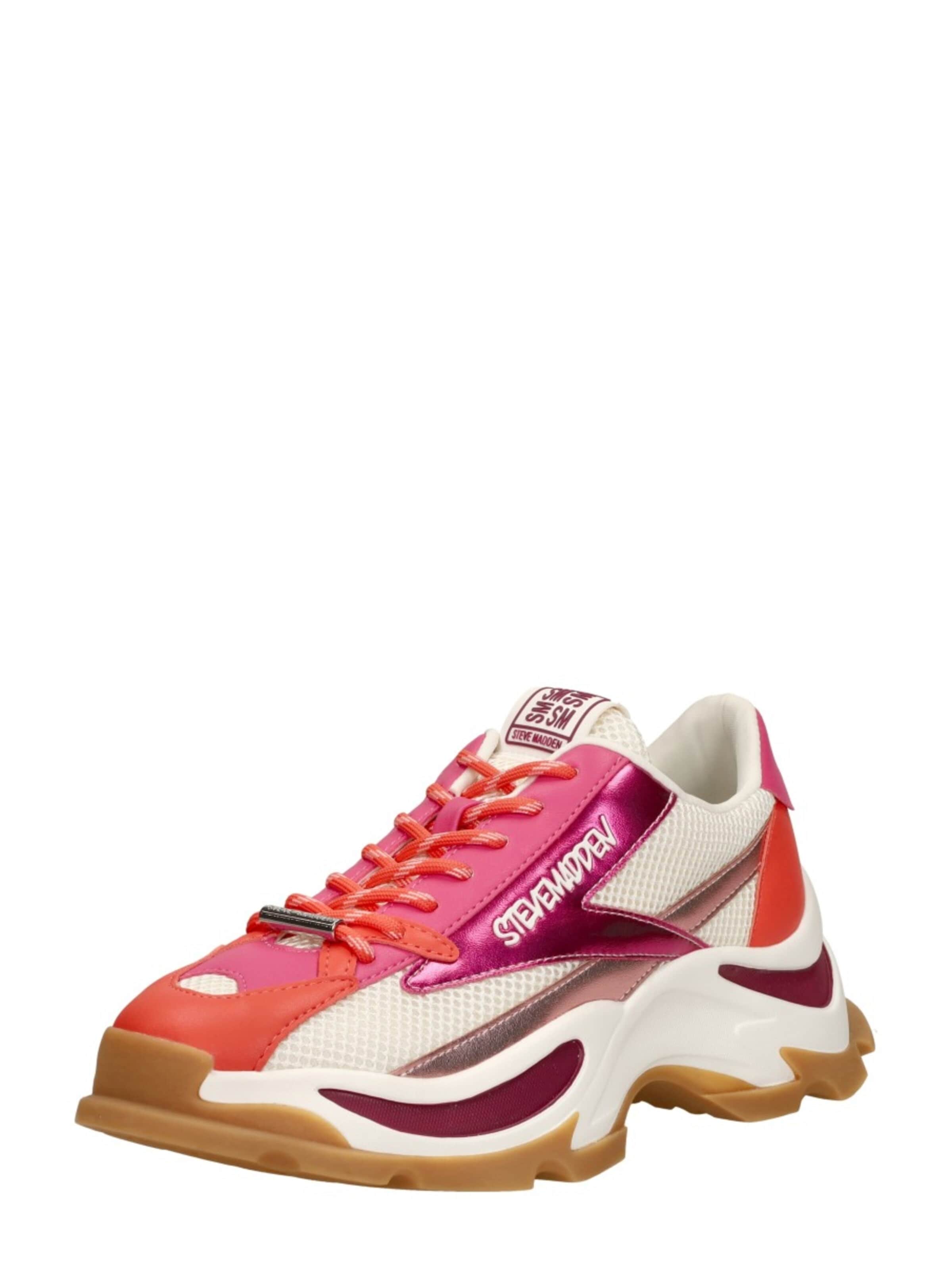 Baskets basses 'Zoomz' STEVE MADDEN en rose : devant