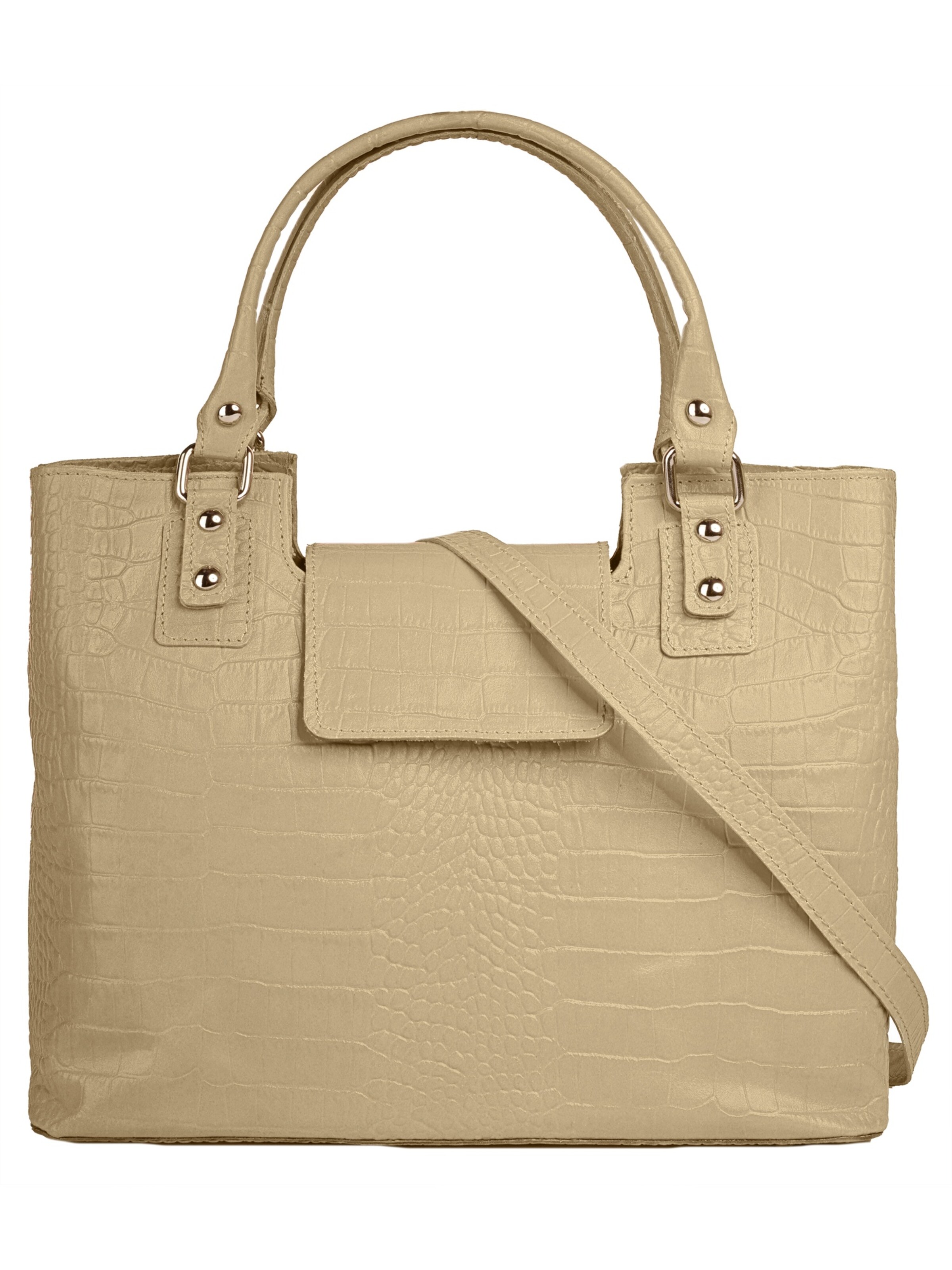 Cluty Handtasche‌ in Beige: Vorderseite