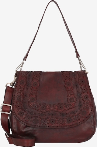 Campomaggi Shoulder Bag in Red: front