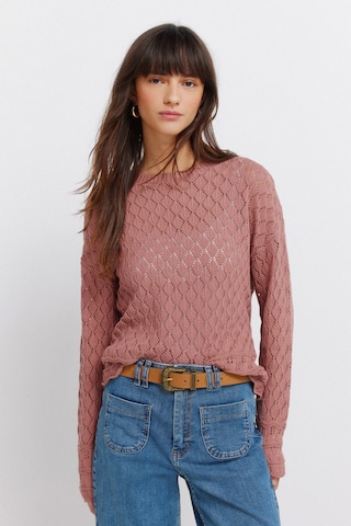 Springfield Trui in Roze: voorkant