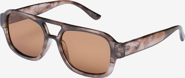 JACK & JONES Sunglasses 'JACCARTER' in Brown: front