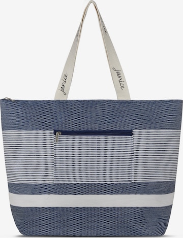 normani Beach Bag 'Baros' in Blue: front