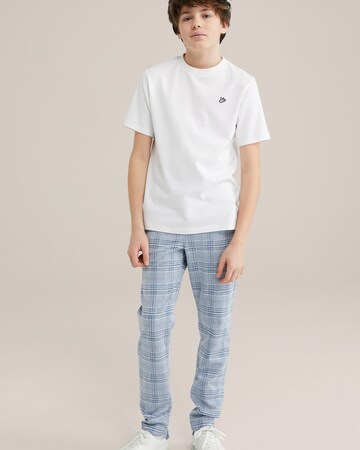 WE Fashion Regular Trousers in Blue