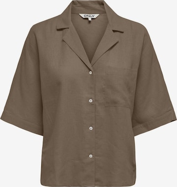 ONLY Blouse 'Tokyo' in Brown: front