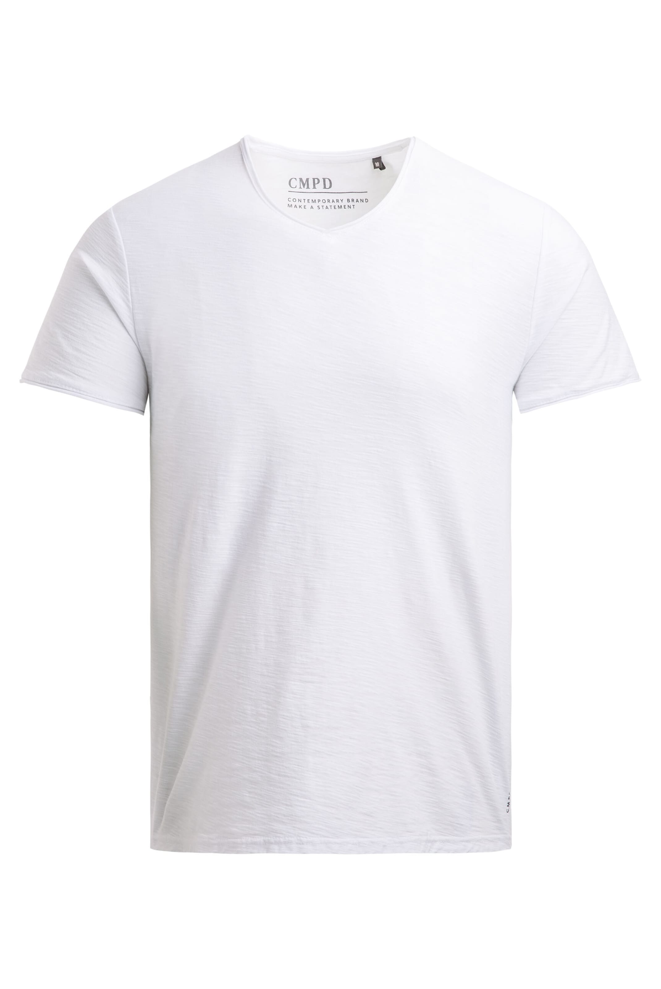 CAMP DAVID Shirt in White: front